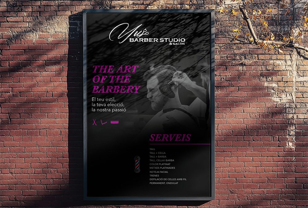 Retolació · Barber Studio